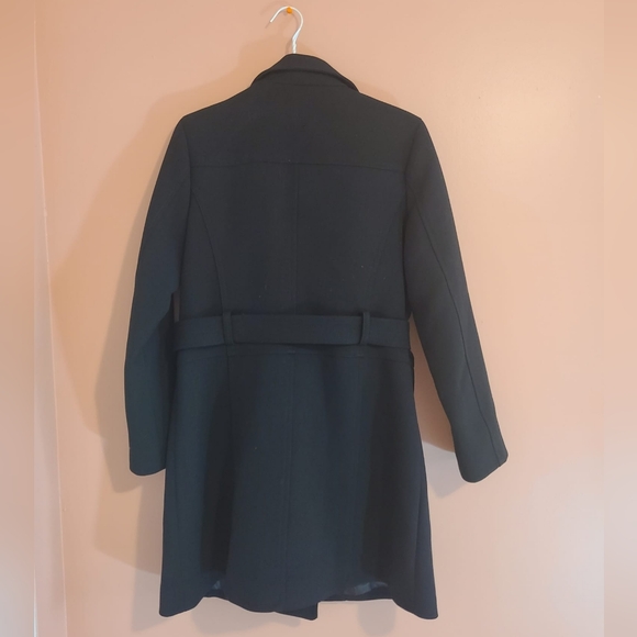NWOT Suzy Shier Black Trench Coat/ Jacket 🌃🌴 - Picture 6 of 12
